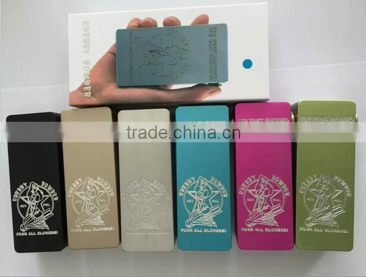 2015 Alibaba express new products cherry bomber box mod magnet switch with 510 thread