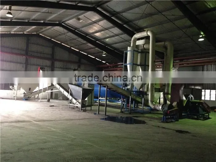 single drum/three-cylinder dryers machine used in drying biomass stalks