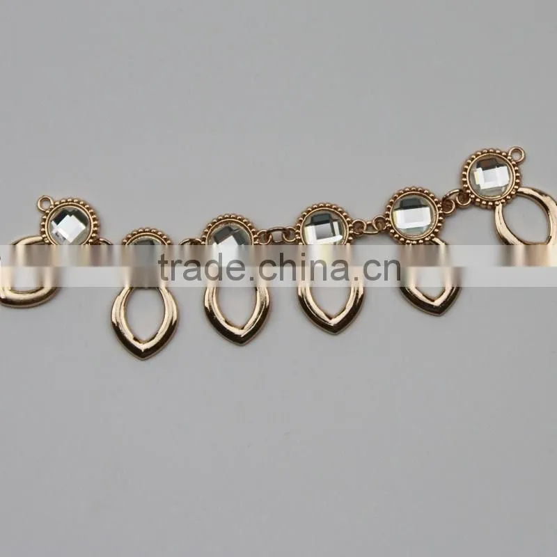 special shape drops use link fence metal chain