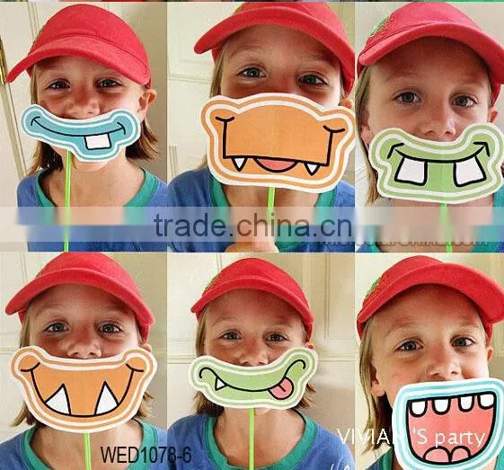 Baby shower girl birthday party children's day christmas pink color photo booth props