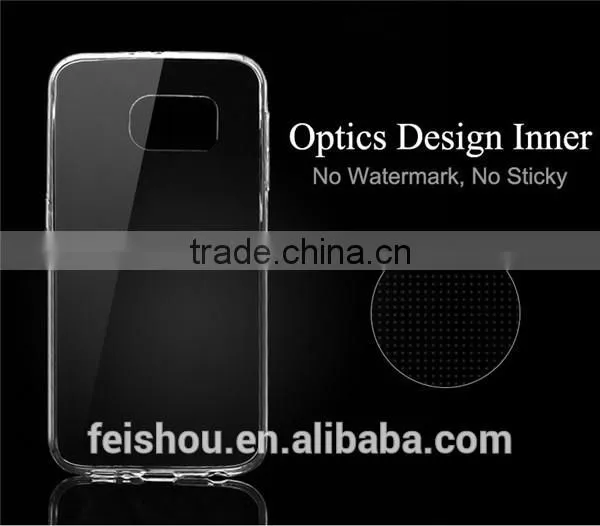 Factory Outlet Soft Transparent Clear TPU Case for Samsung Galaxy S6 G9200