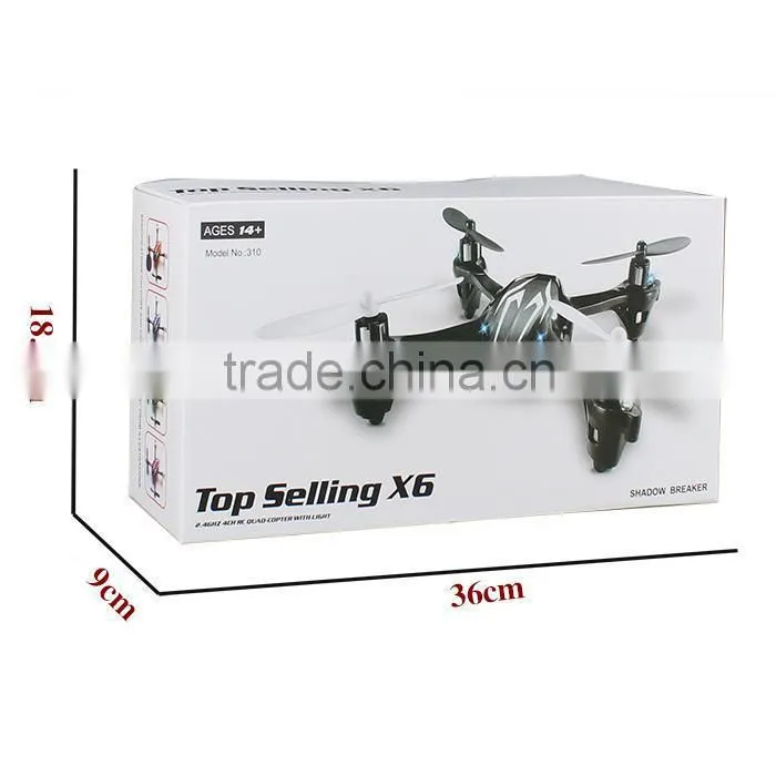 Lowest price FY 310 2.4ghz X2 3D 6-Axis Skywalker FPV Motor Frame Q4 2.4g 4-axis ufo aircraft quadcopter