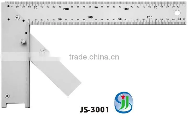 Made in China aluminium fan square ruler
