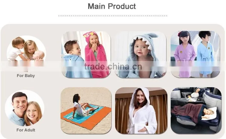 Wholesale Carton Animal Pattern Baby Pillow Blanket