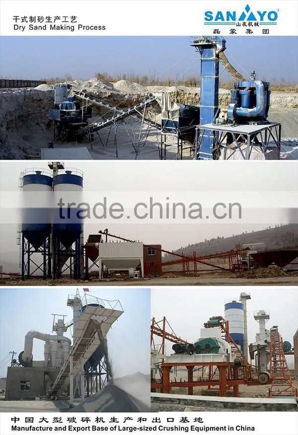 2012 hot sale vsi crusher equipement for sand making