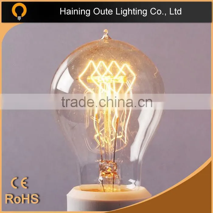 Incandescent bulb 110v 60w,G95 G80 A55 milky shell incandescent bulb