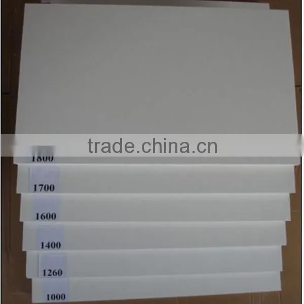High temperature refractory ceramic fiber insulation board