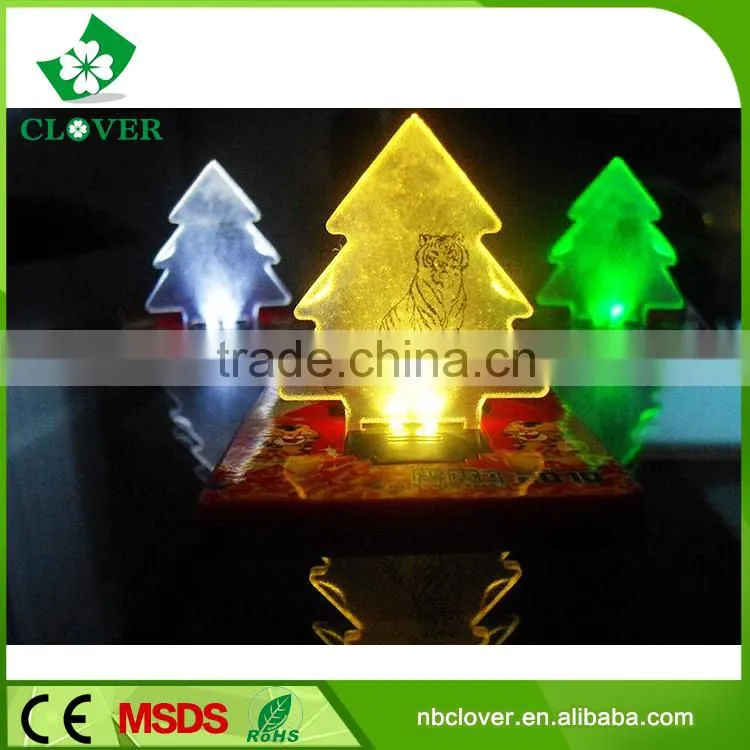 Easy to bring for festival use 2 LED credit card flashlight