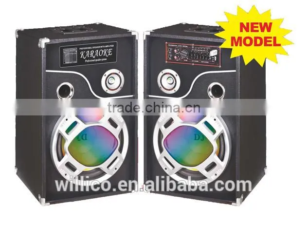2.0 new model usb sd eq fm subwoofer speaker wooder active stage speaker 10 inch