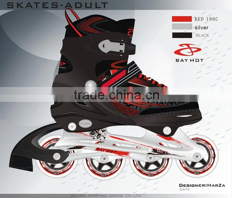 high quality pu flash wheel roller skates wholesale