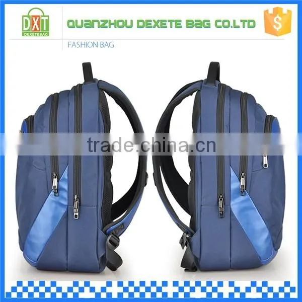 High quality polyester waterproof fashion and sport travel computer backpack