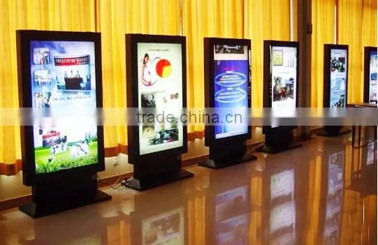 Floor standing color LED display stand hot sale