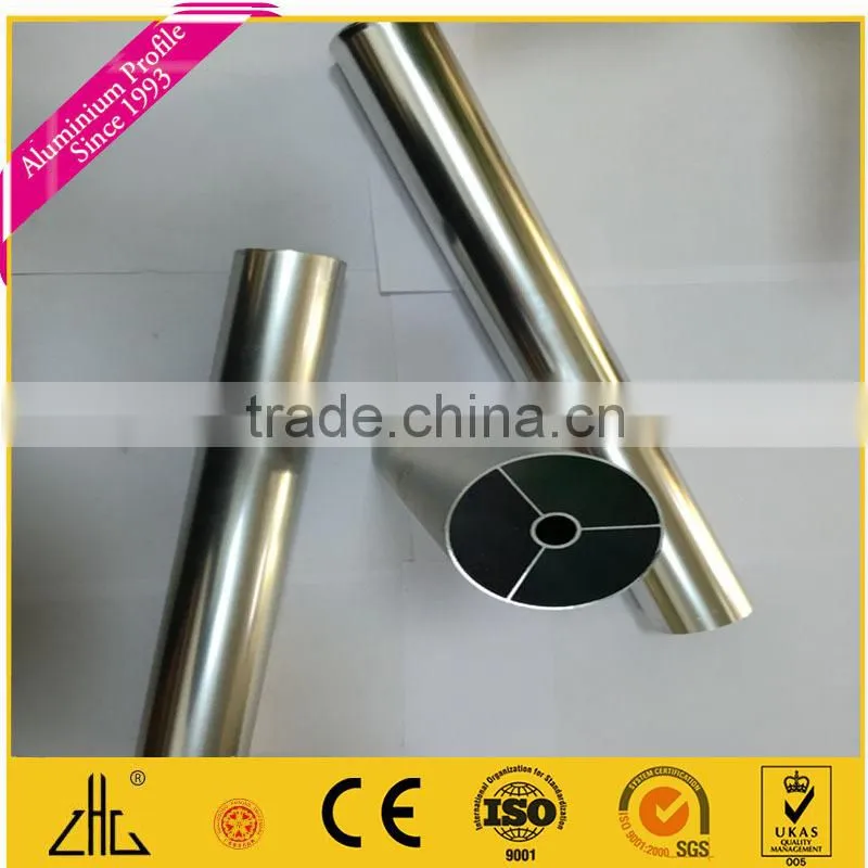 490 GS polished aluminum product, Thickness 3.5um polishing aluminum profile, Hot selling polishing aluminum profile as mirror
