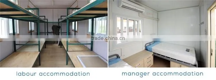 prefab 20ft container house exporting to Vietnam for sale