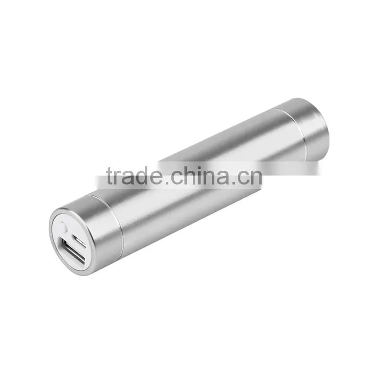OEM service portable tubular powerbank for corporate gifts