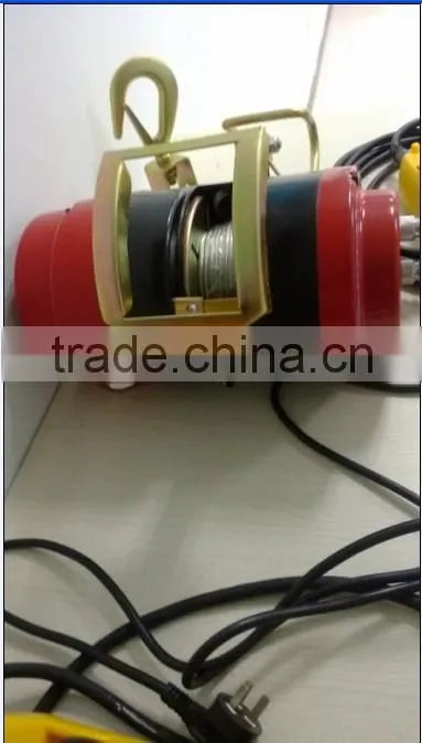 Suspending mini electric hoist with fast lifting speed
