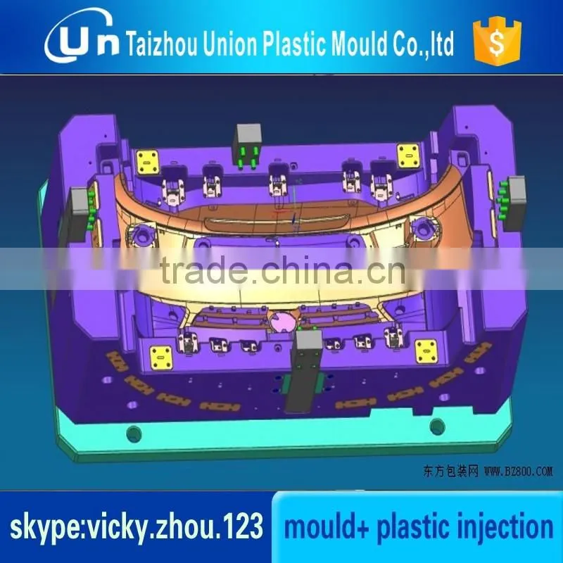 plastic injection mold plastic product bumper mould