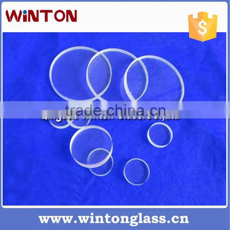 Different Clear Quartz Plate/Disc For lense