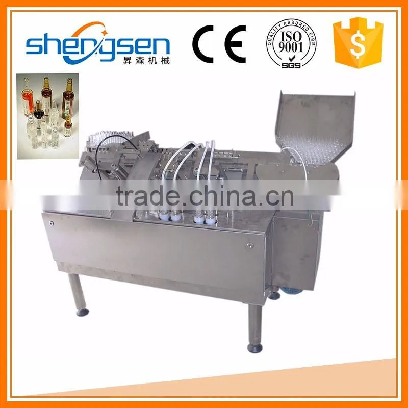 Best Selling No Pollution 4 Nozzles ampoule sealing and filling machine