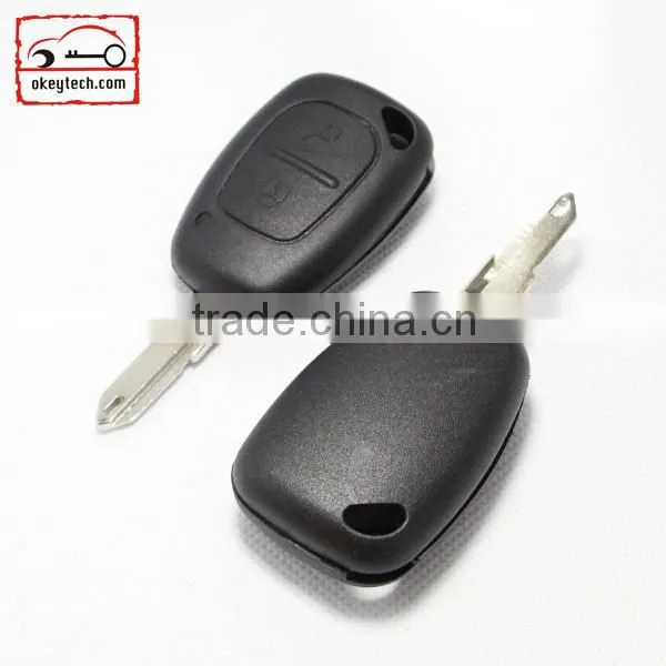 OkeyTech Renault 2 buttons remote key shell 206 blade for key renault car key