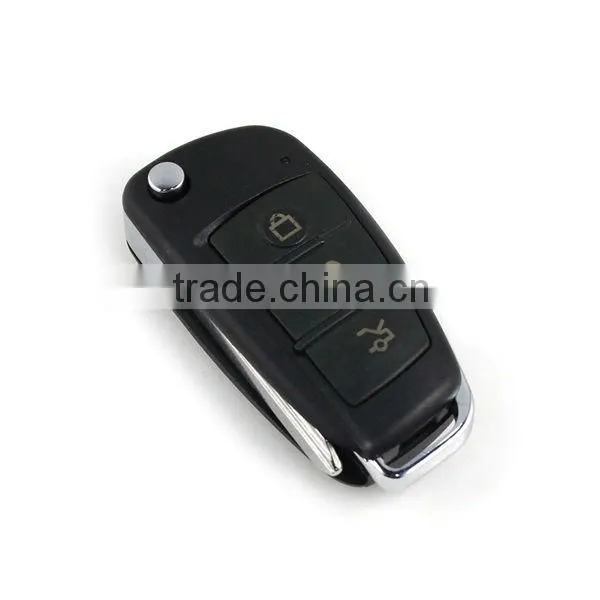 Hidden motion detection mini camera car key