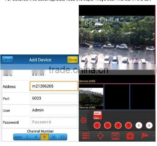 High Quality Onvif Linux embeded DVR/HVR/NVR 3 in 1 Rohs standalone P2P real time h.264 cctv 9ch hybrid DVR HOT SALE