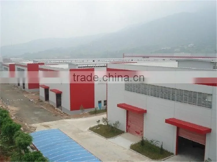 Standard steel structure garage car exhibition hall