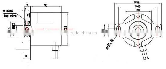 High-QuaLow Price 600P/R Cable Side Out Optical Rotary EncoderRotary Encoder Switch from Professional ManufacturerRotary Encoder