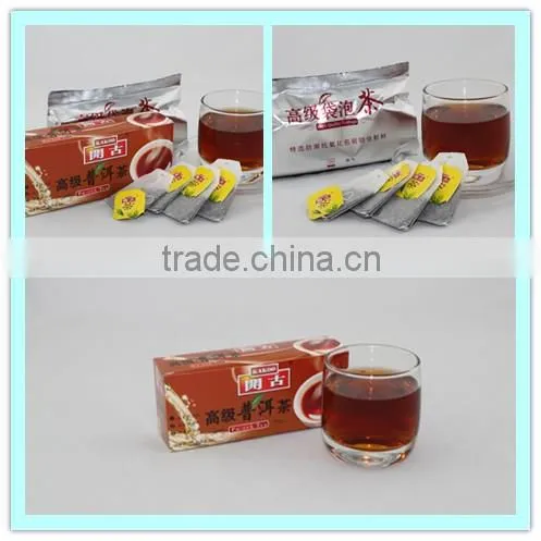 China loose mini old raw natural chinese yunnan puer slim tea puer tea bags puer tea