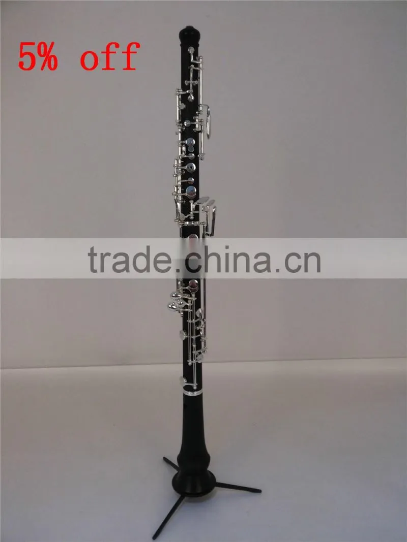 composite wood body cupronickle keys with silver plated semi automatic children type B oboe