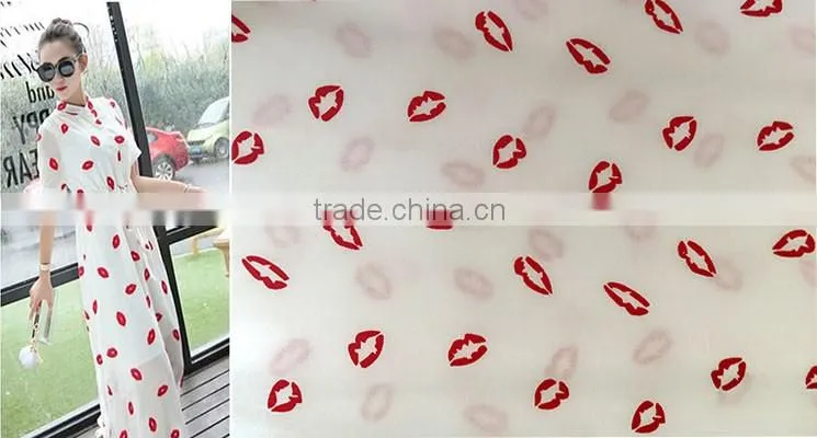 make to order 30*30 68*68 110-120gsm women dress rayon printed fabric/spun rayon fabric