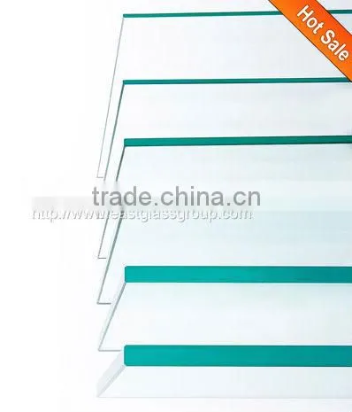 2mm,3mm,4mm,5mm,6mm,8mm,10mm,12mm,19mm Clear Flat Glass