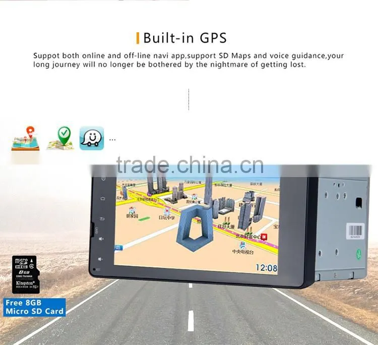 7 Inch 2 din Android touch Screen Black screen stereo sounds car gps dvd player OEM for MITSUBISHI OUTLANDER LANCER X ASX
