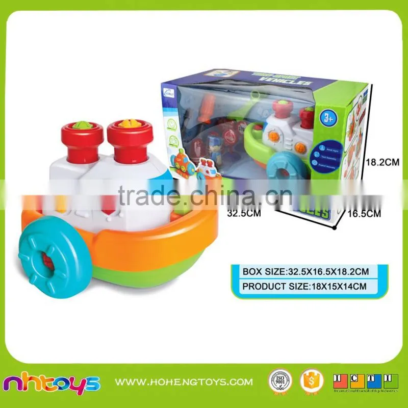 Toy assembled car assembling toy