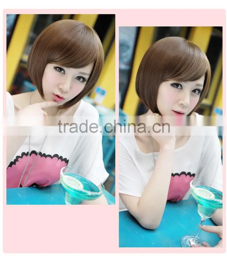 Fashion Spiky Hair Wigs Short Bob Remy Hair Wigs Cheap Short Bob Wigs