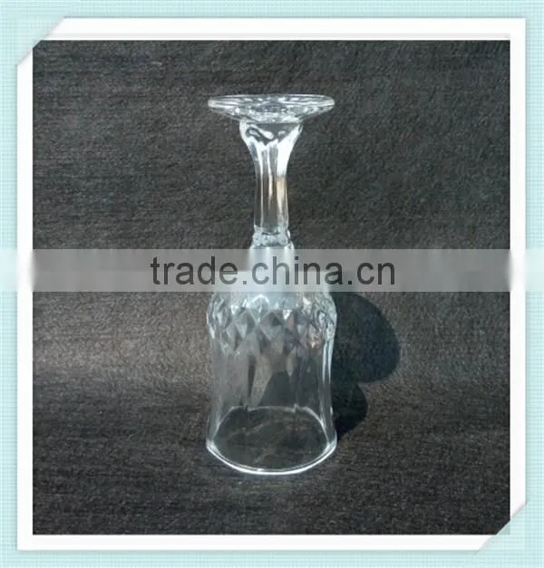Europe market hot sale diamaond whiskey glass cup goblet whiskey cup with high quality