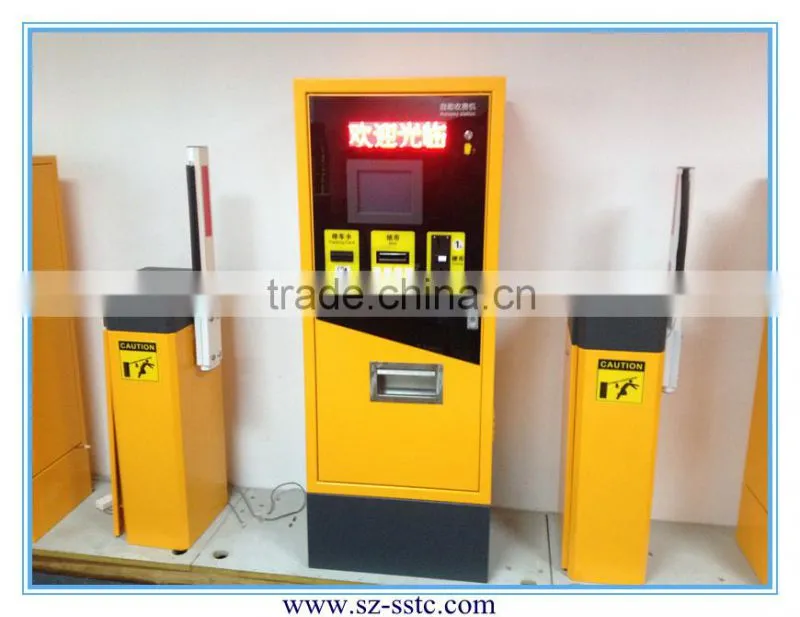 Mechanical automatic car barrier gate system