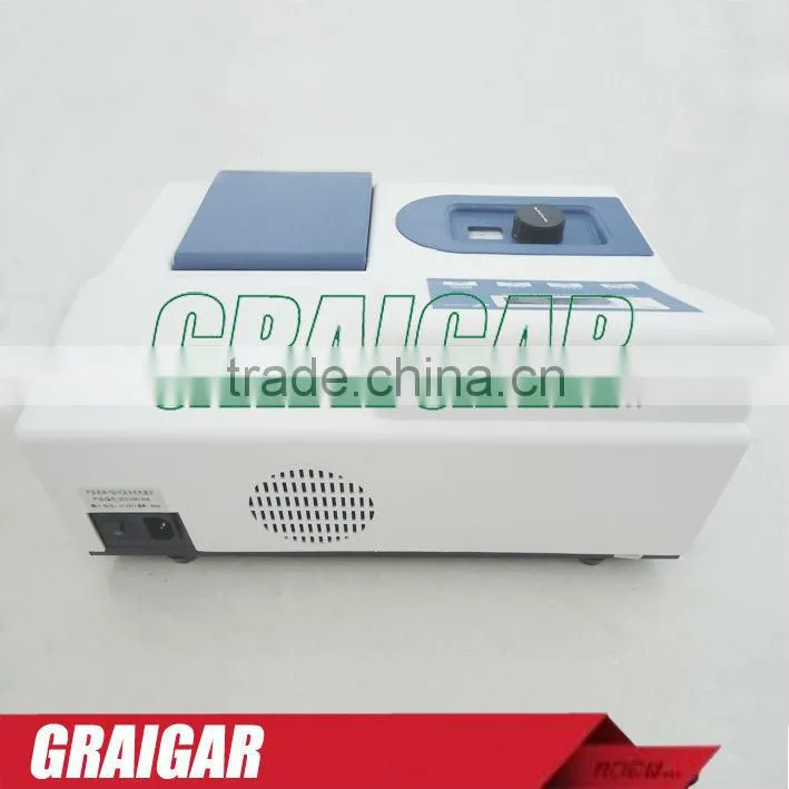 Visible Spectrophotometer 721 wavelength range 320-1020nm Spectral Bandwidth 6nm