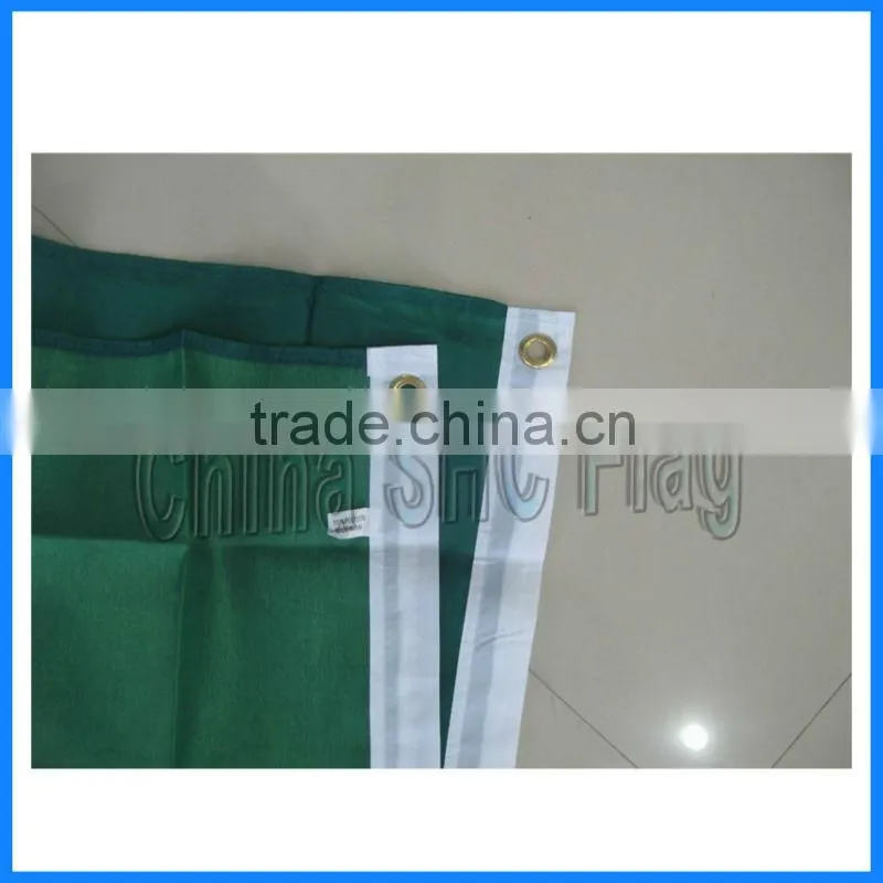 High quality polyester promo flag banners 4 gromet