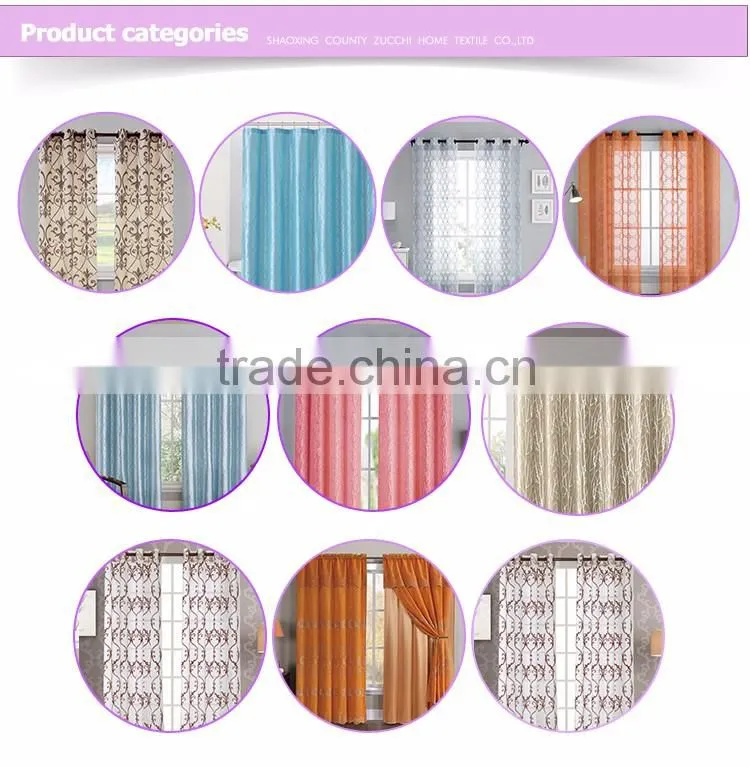 sheer polyester voile eyelet curtain drapes