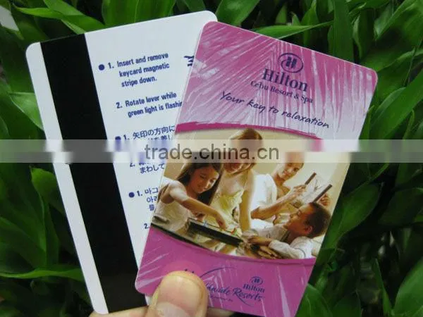 Large in stock with fast delivery High Quality PVC VIP Magnetic Card