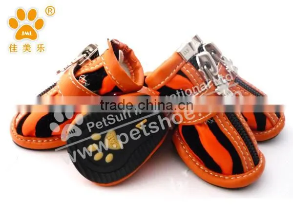 JML hot sale PU leather pet accessories dog fashion shoes wholesale in china