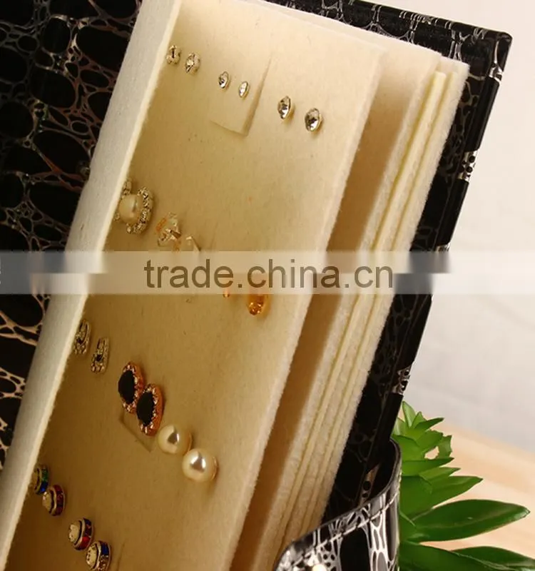 New arrival high quality creative fashion smart earring storage book