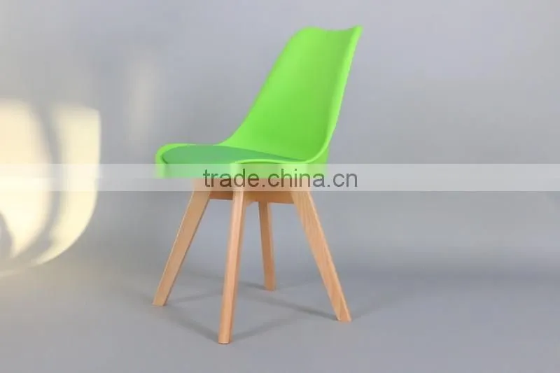 High Quality Beech Legs PU Emes Dining chair, Dining Room Chair Design