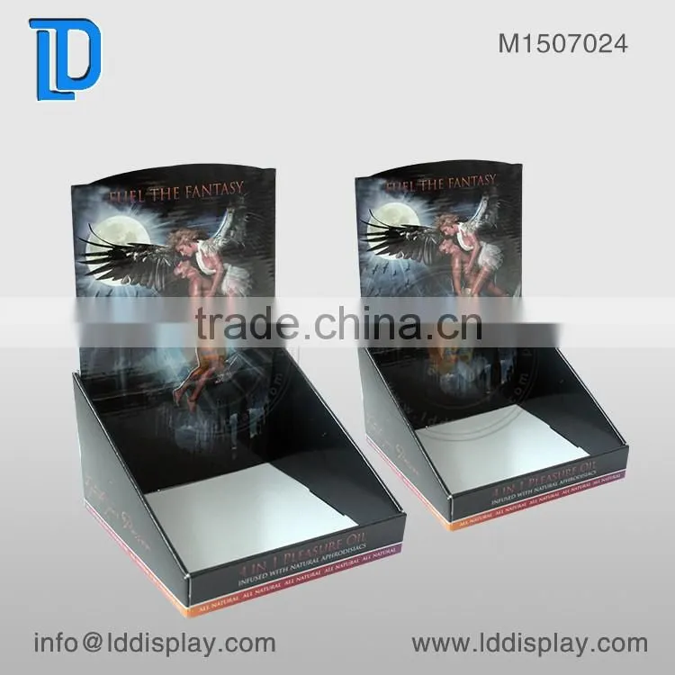 Custom cardboard counter top display boxes