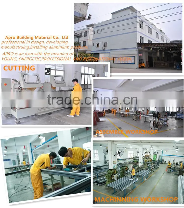 2015 New design aluminium roller shutter window