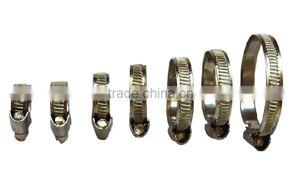 stainless steel tightener german style hose clamp