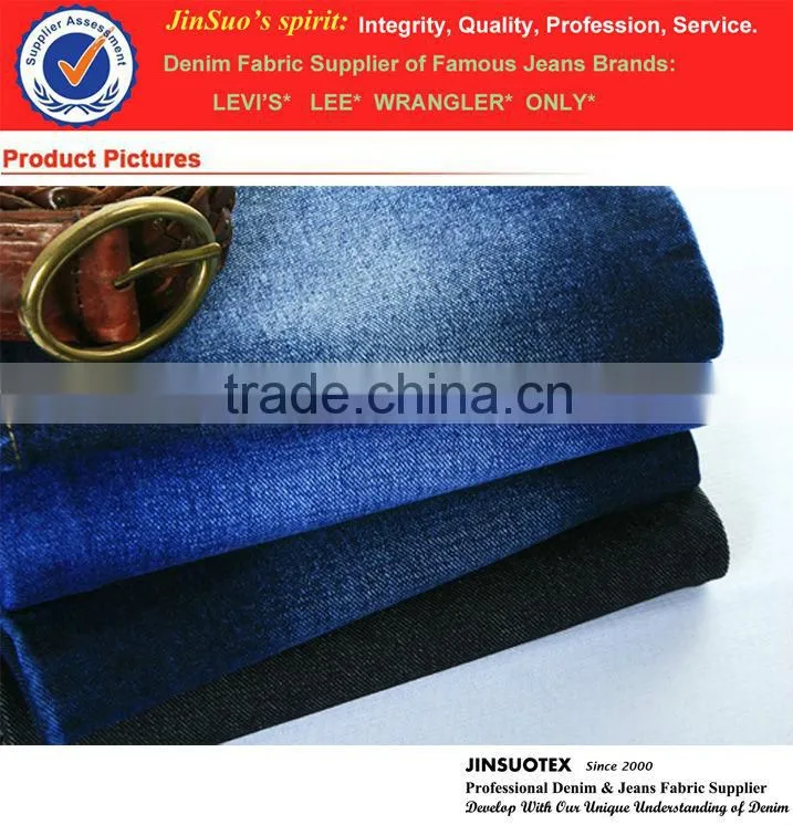 65/66 Inch Wide 100 percentage Cotton 6s*6s Denim Fabric 14oz