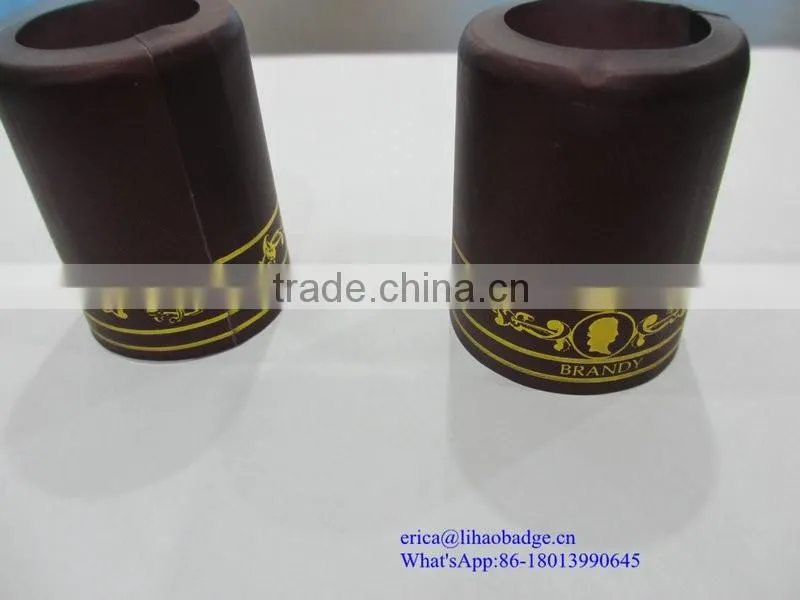 New style Crazy Selling pvc shrink wrap labels bottle caps