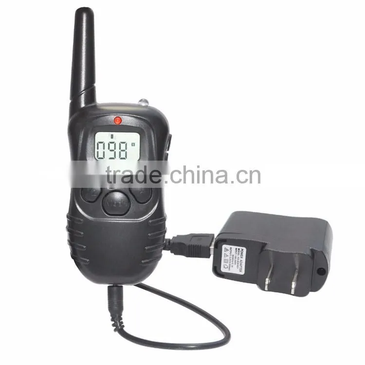 Petrainer PET998DB-1 300M Rechargeable Beep Vibration Electric Shock E Collars For Dog Training